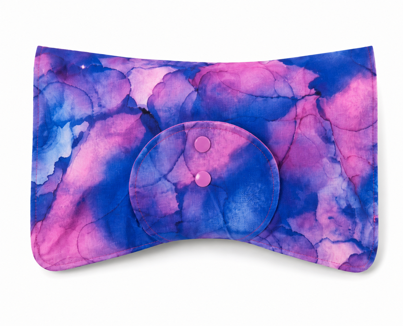 Watercolour Nappy Clutch