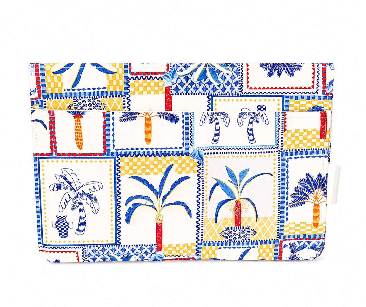 Under The Palms Nappy Clutch