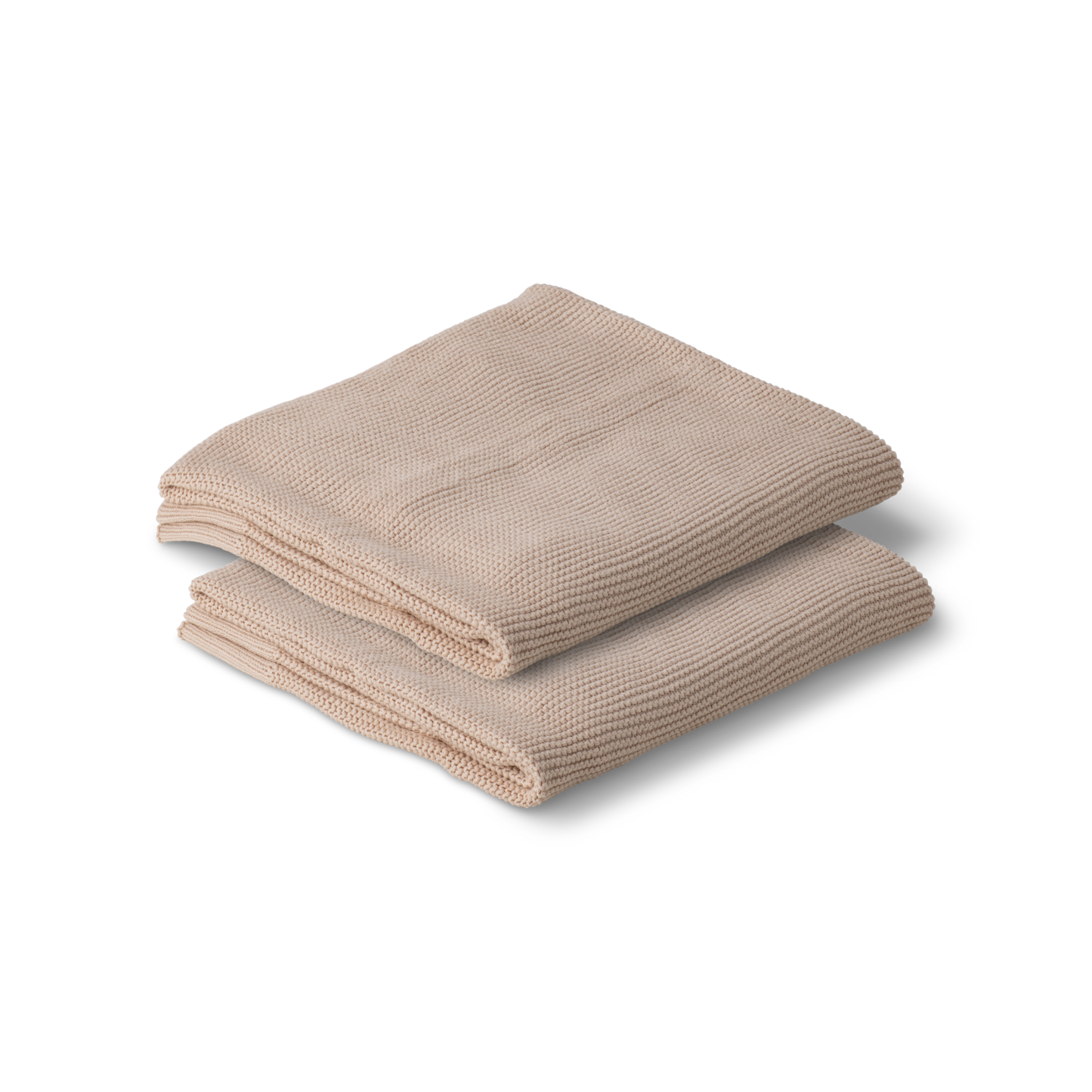 Personalised 100% Cotton Classic Knit Baby Blanket | Merino
