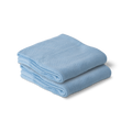Cotton Classic Knit Baby Blanket - Baby Blue