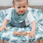 Multi-Use Nursing Mama Cover - Blue Gum Leaf - SPECIAL EDITION