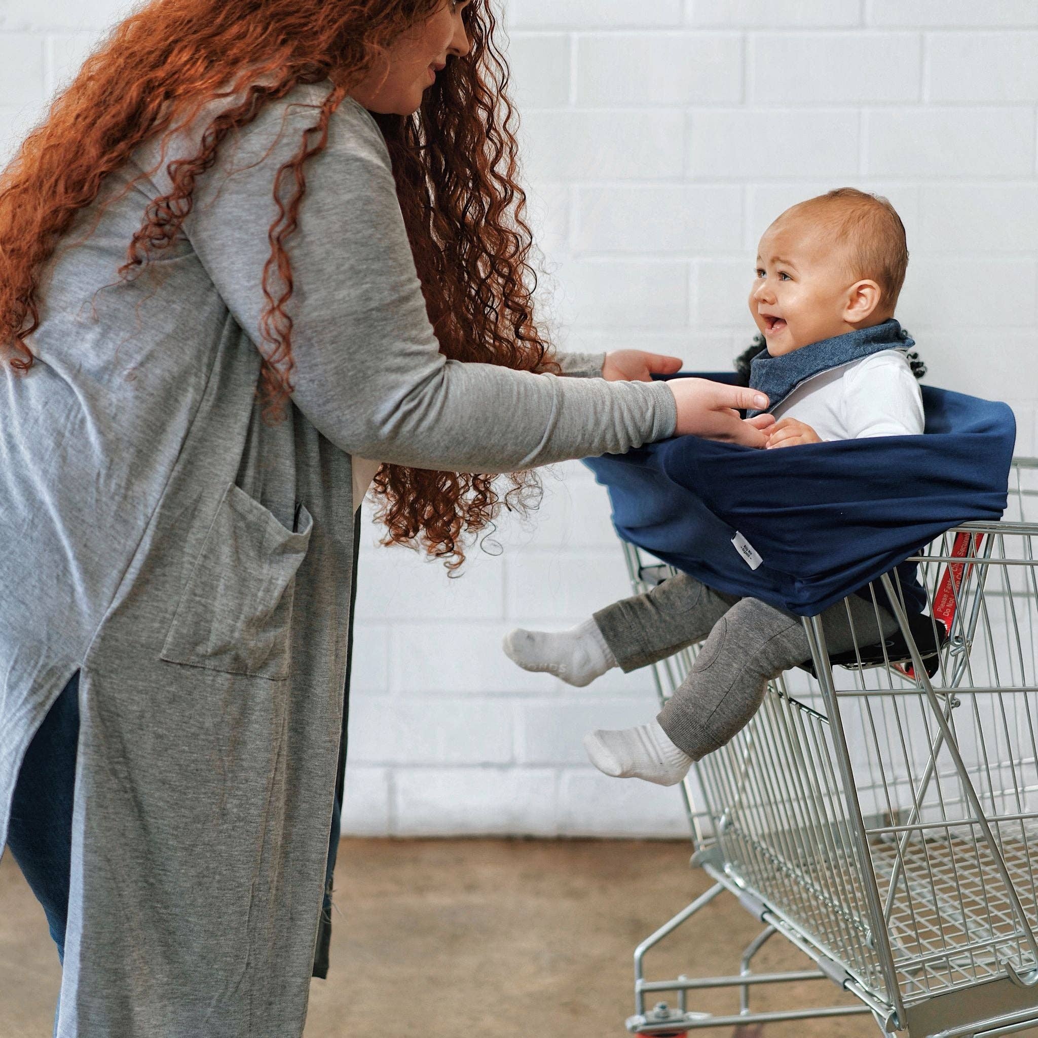 Multi-Use Nursing Mama Cover - Billy Blue