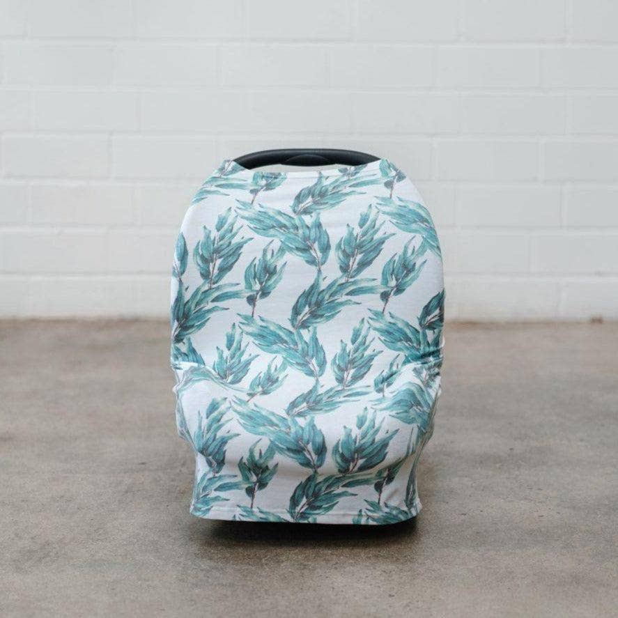Multi-Use Nursing Mama Cover - Blue Gum Leaf - SPECIAL EDITION