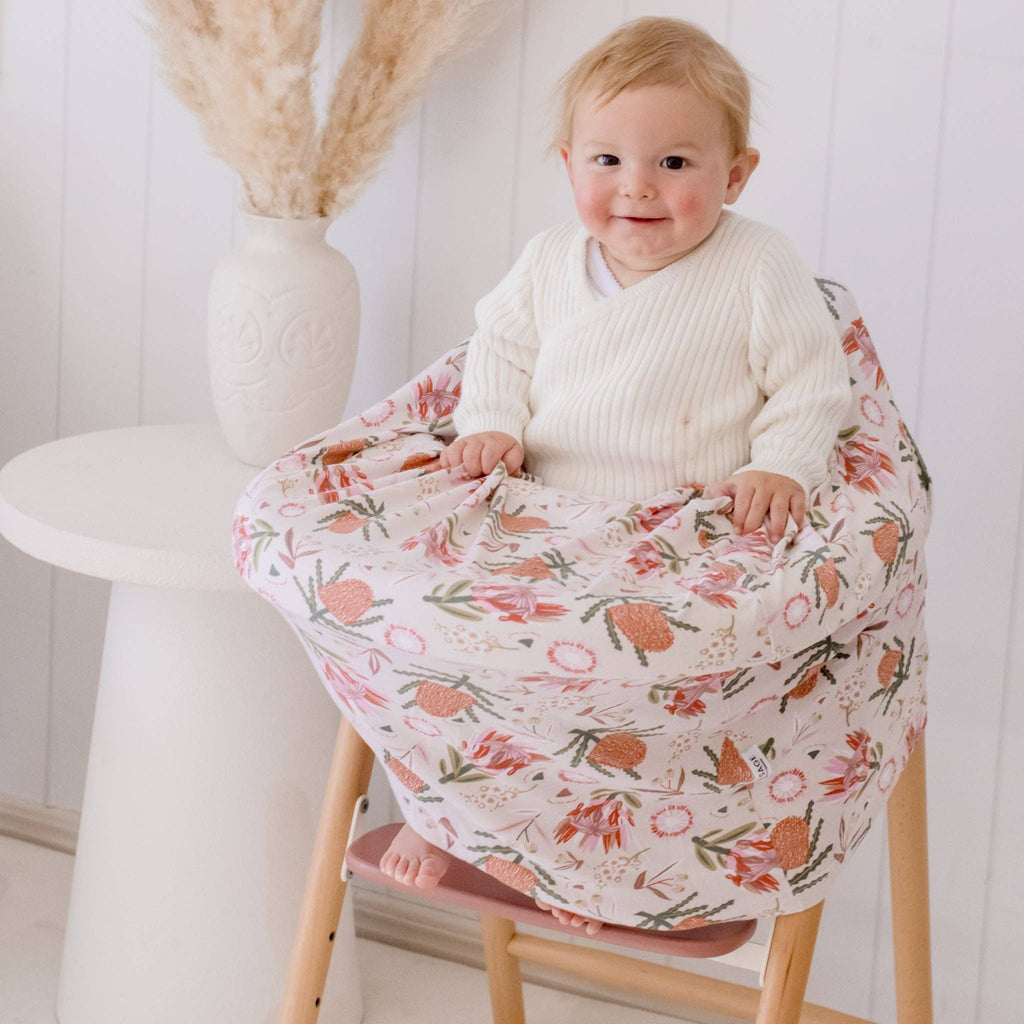 Multi-Use Nursing Mama Cover - Gumnut Blossoms