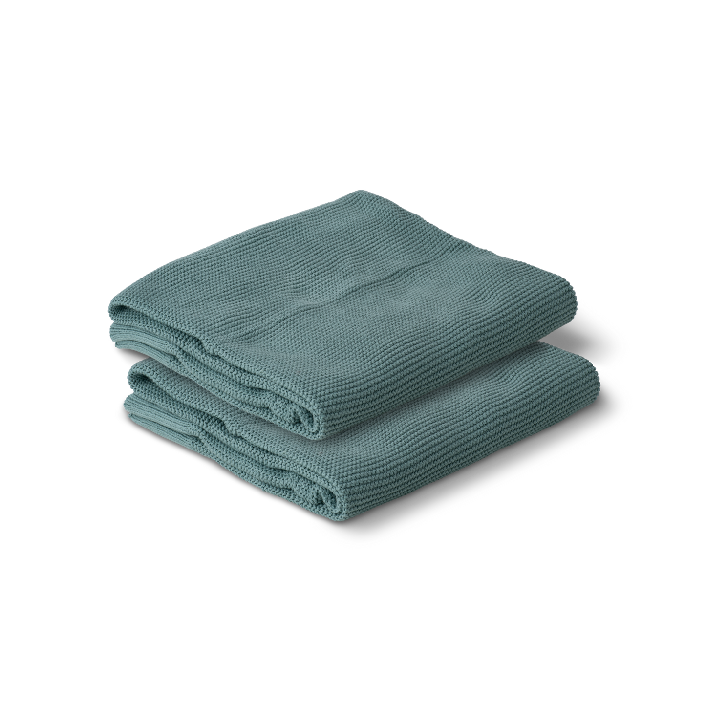 Personalised 100% Cotton Classic Knit Baby Blanket - Mantis Green