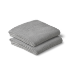 Cotton Classic Knit Baby Blanket - Dove Grey