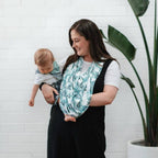 Multi-Use Nursing Mama Cover - Blue Gum Leaf - SPECIAL EDITION