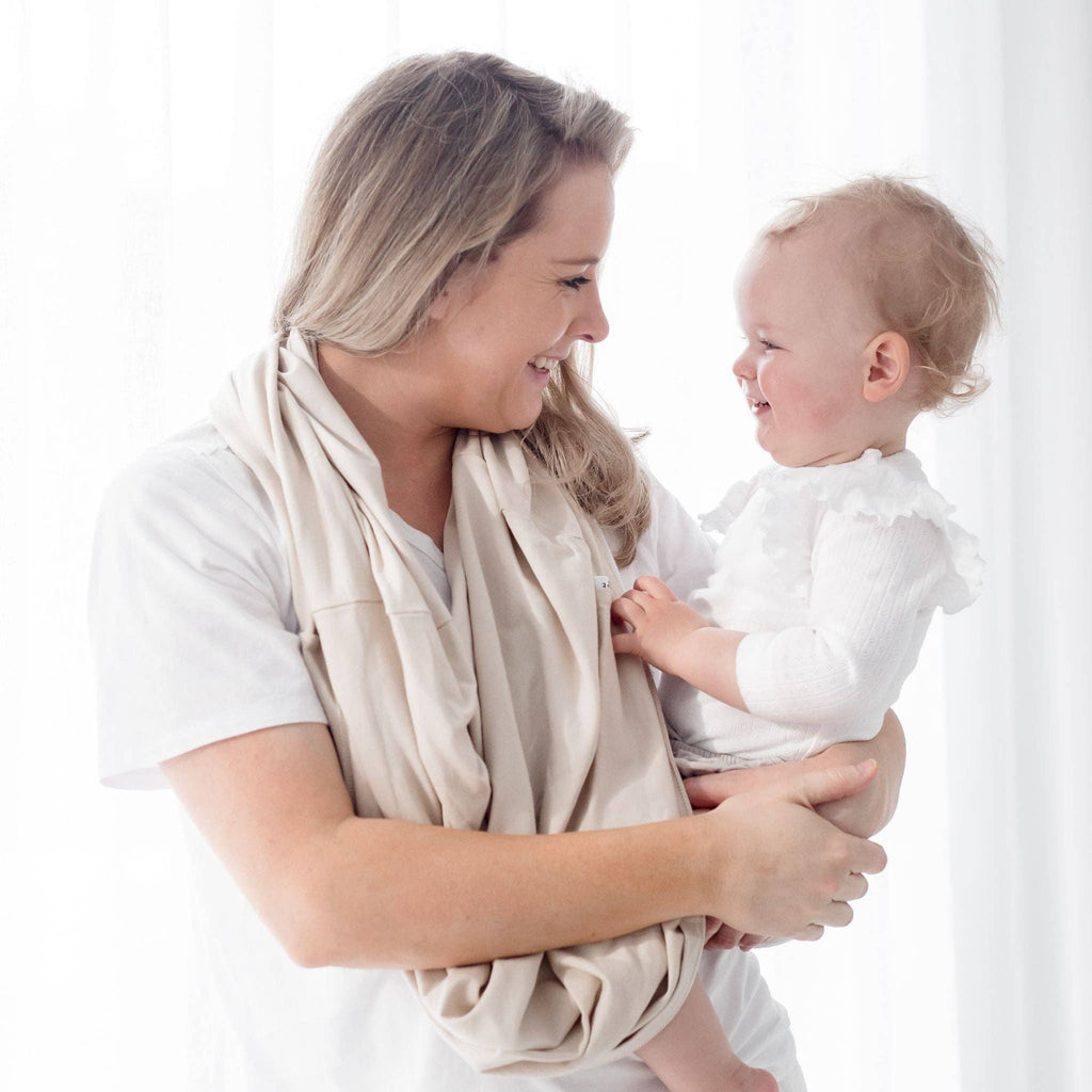 Multi-Use Nursing Mama Cover - Oat