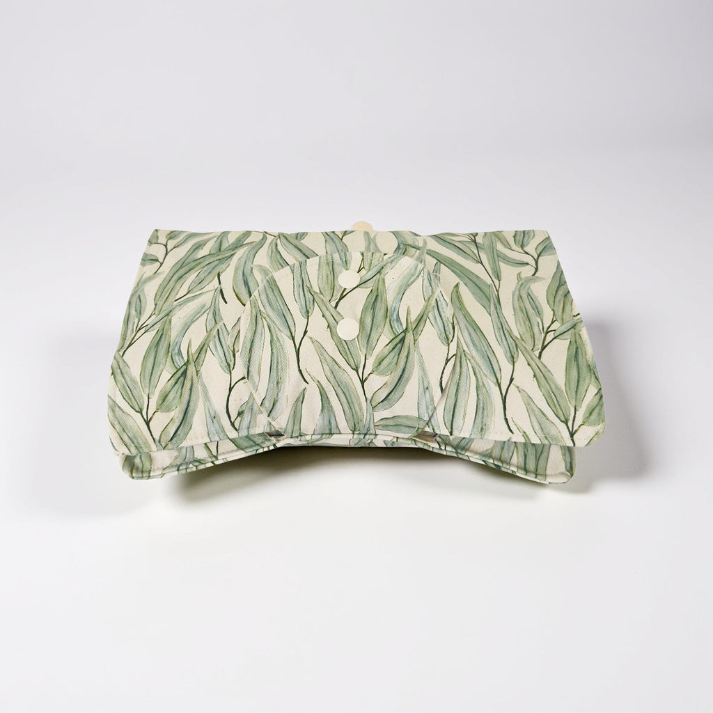 Gum Leaf Nappy Clutch