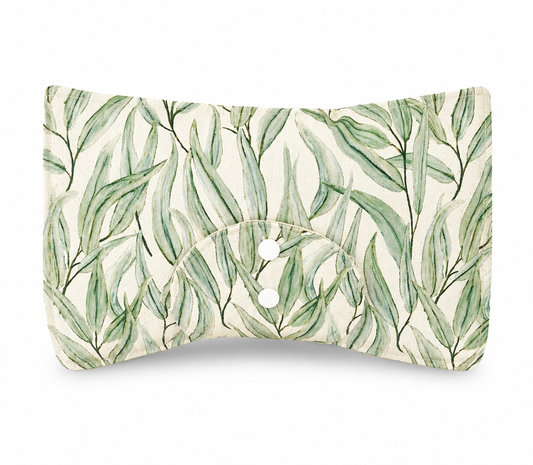 Gum Leaf Nappy Clutch