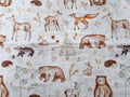 Cotton/Bamboo Muslin Swaddle Wrap - In the Woods