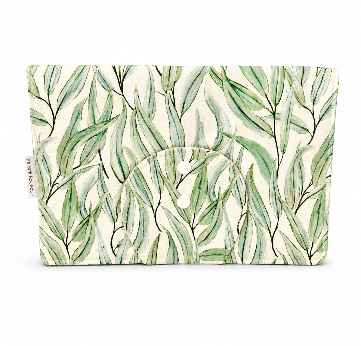 Gum Leaf Nappy Clutch