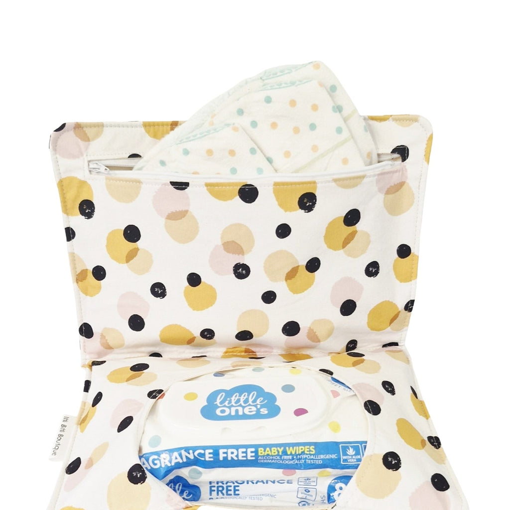 Dot Painting Nappy Clutch