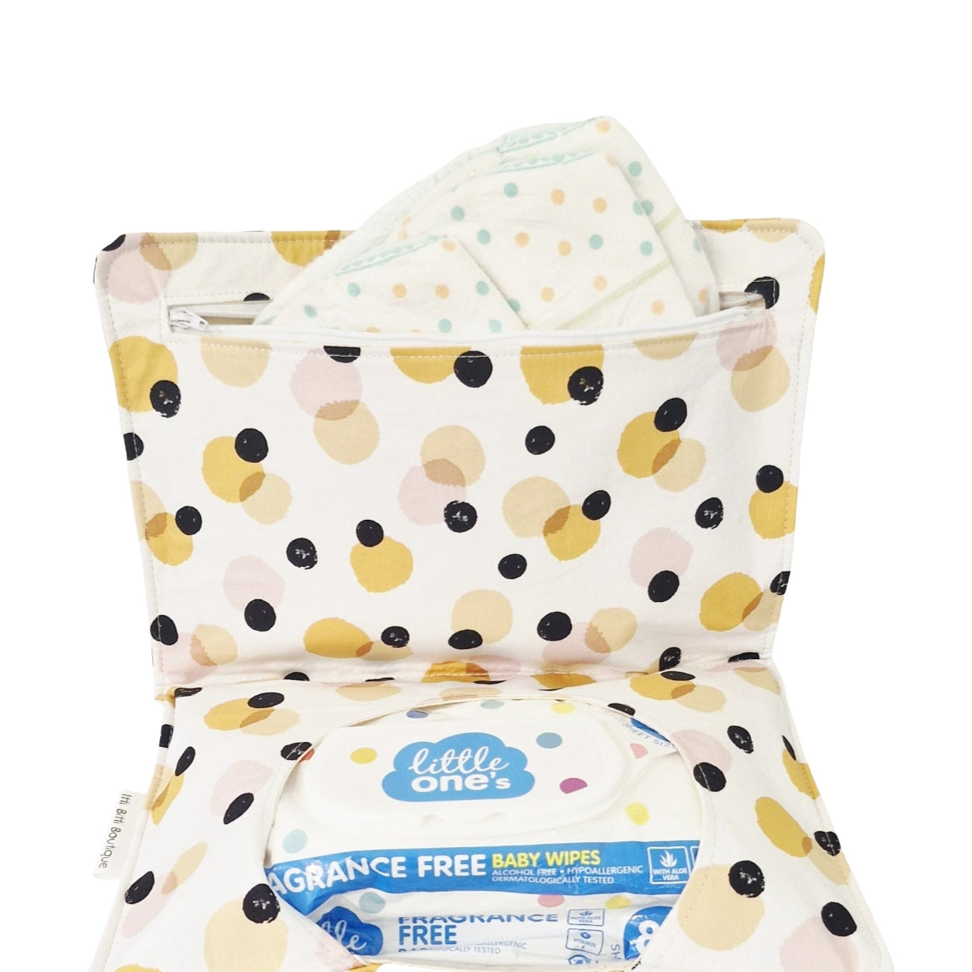 Dot Painting Nappy Clutch