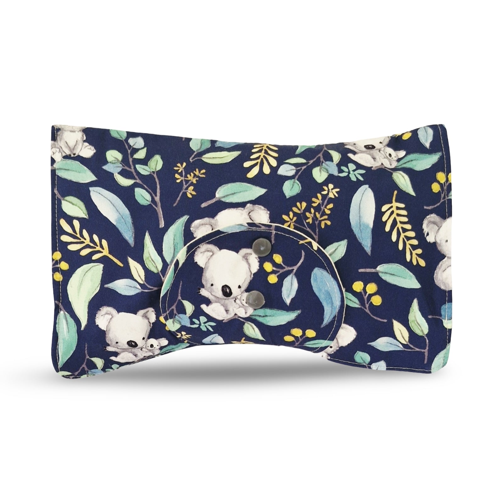 Navy Baby Koala Nappy Clutch