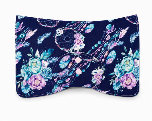 Navy Dreamcatcher Nappy Clutch