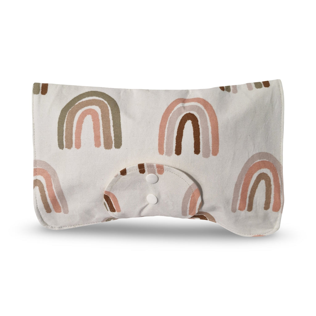 Pastal Rainbow Nappy Clutch