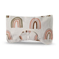 Pastal Rainbow Nappy Clutch