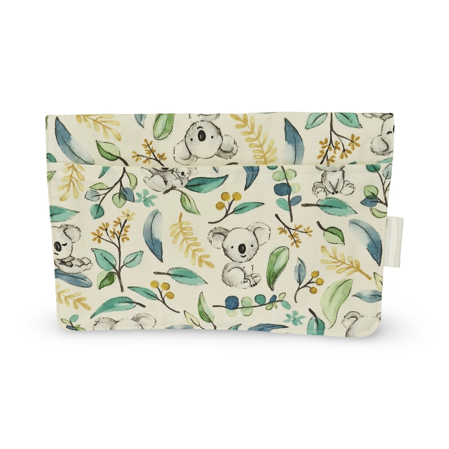 White Baby Koala Nappy Clutch