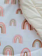 Handmade Pastal Rainbow playmat
