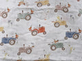 Cotton/Bamboo Muslin Swaddle Wrap - Farm Life