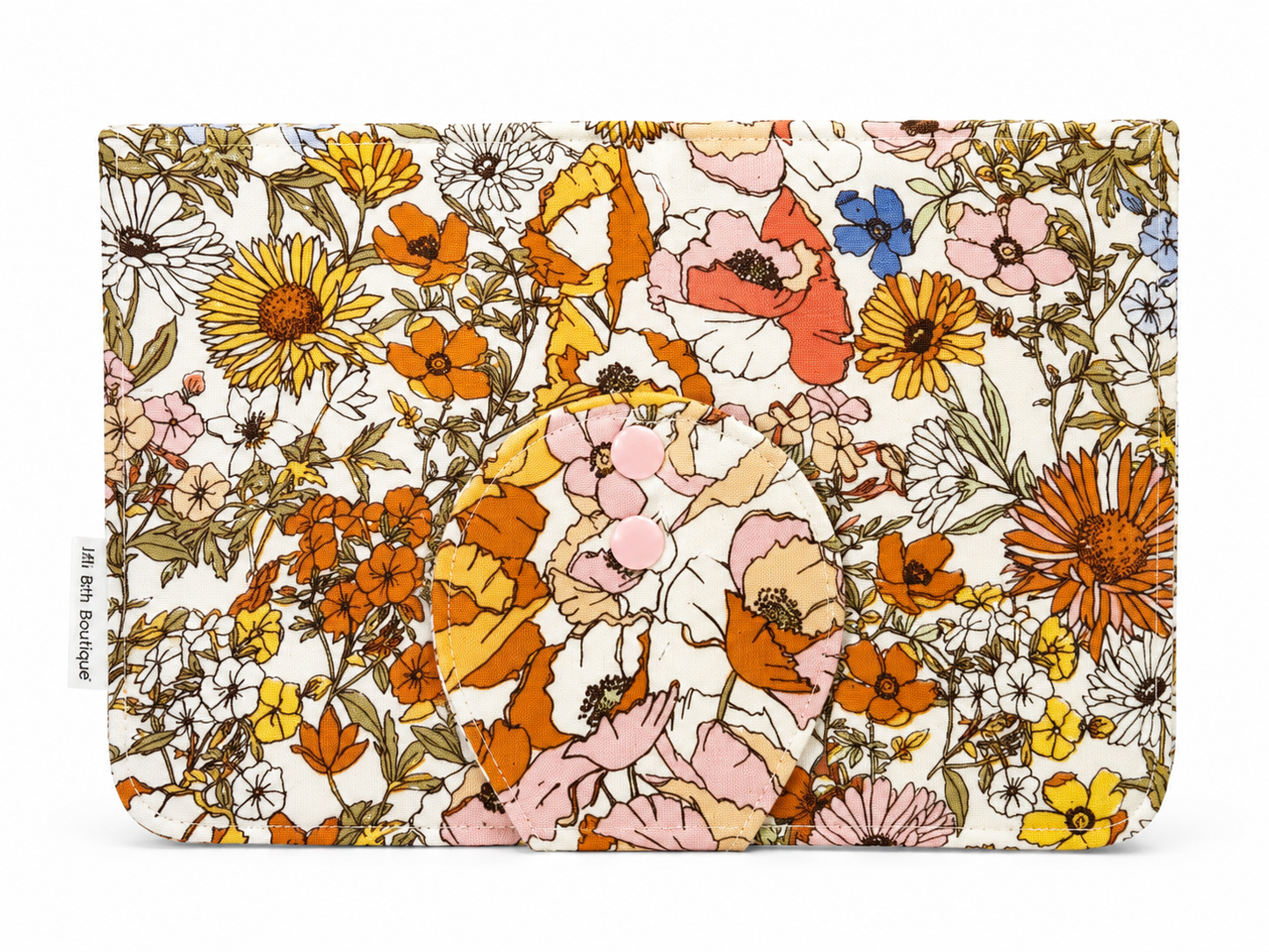 Wilderness Floral Nappy Clutch