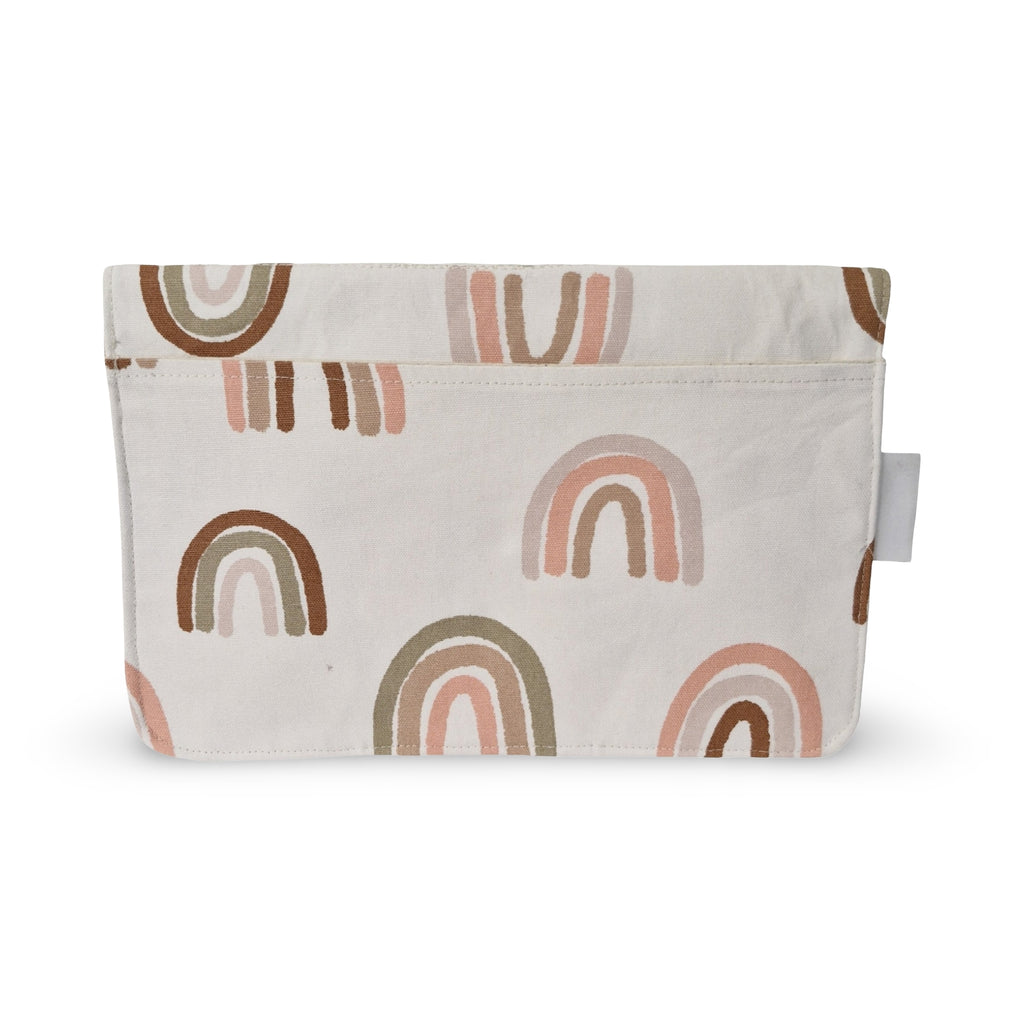 Pastal Rainbow Nappy Clutch