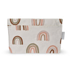Pastal Rainbow Nappy Clutch
