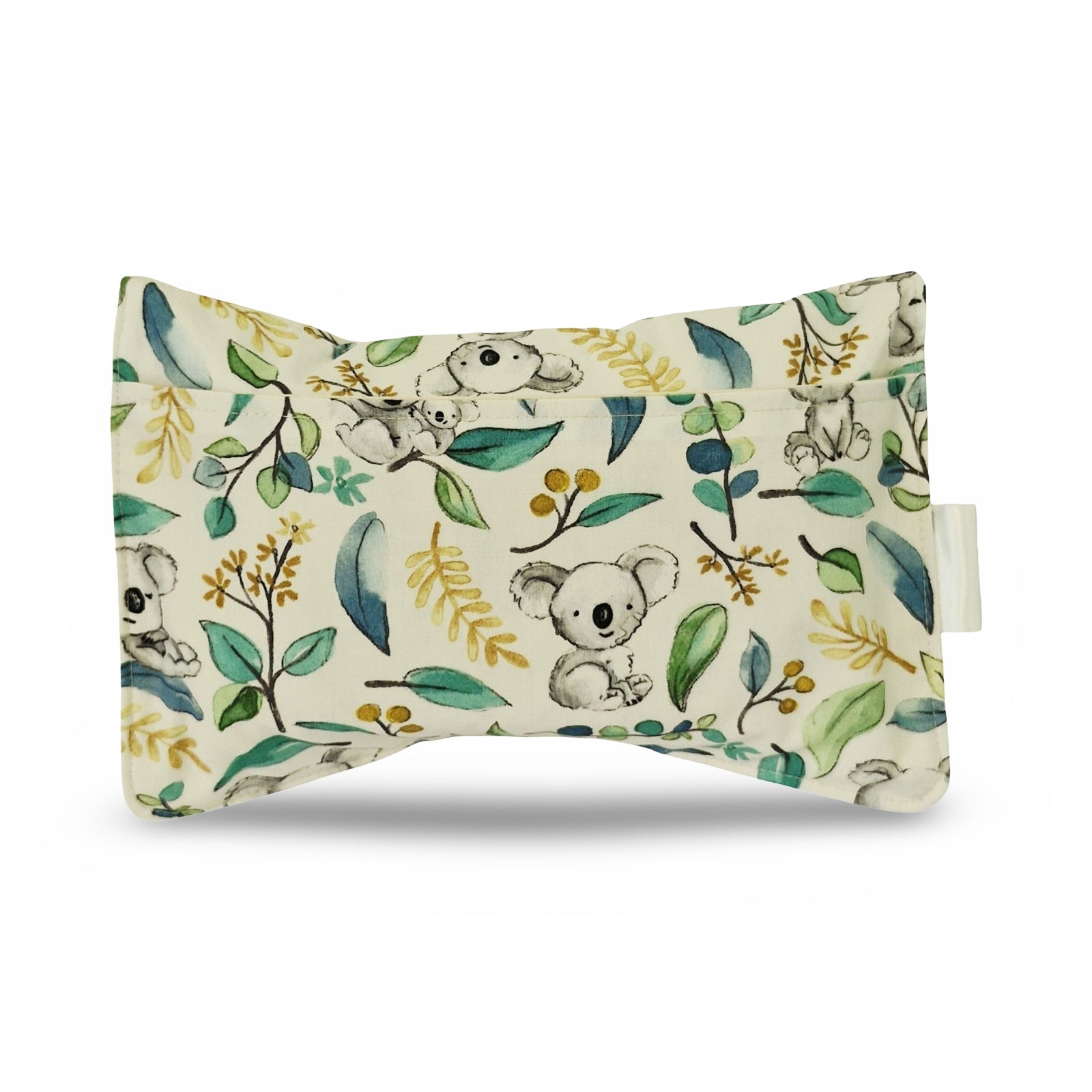 White Baby Koala Nappy Clutch
